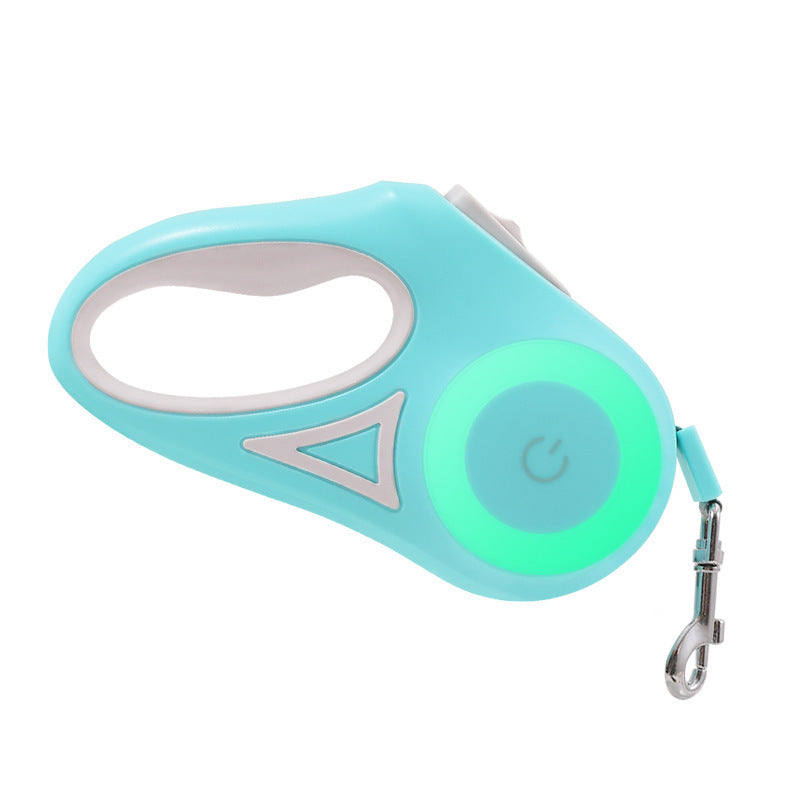Dog Leash Retractable Leash And Dog Collar Spotlight Automatic Pet Dog Cat Traction Rope For Small Medium Dogs Pet Product Jes Mart