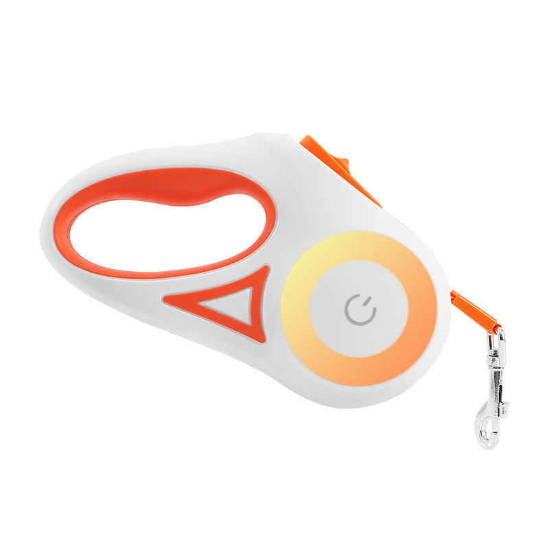 Dog Leash Retractable Leash And Dog Collar Spotlight Automatic Pet Dog Cat Traction Rope For Small Medium Dogs Pet Product Jes Mart
