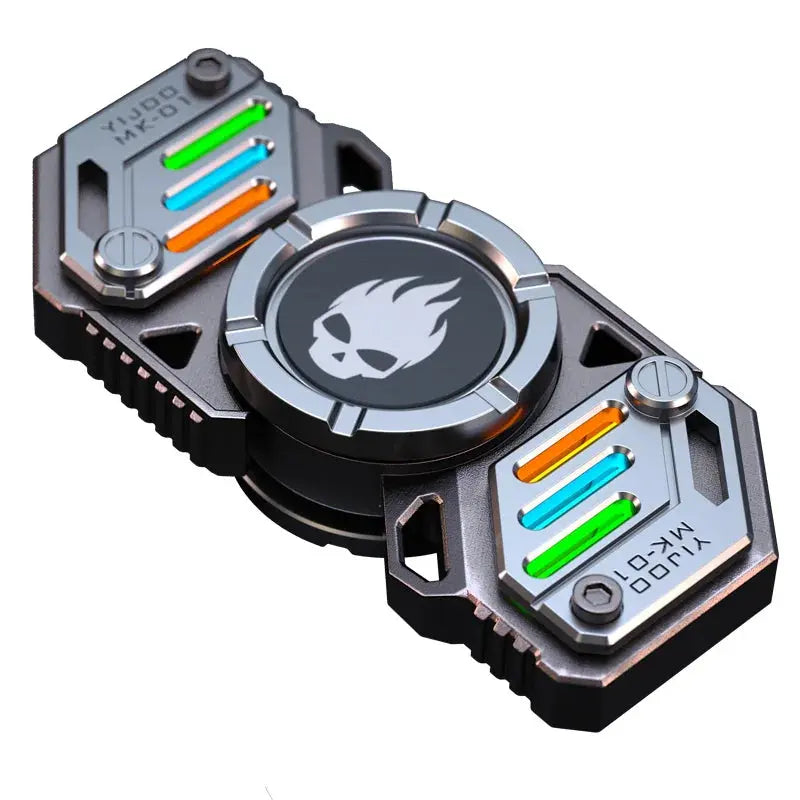 Light Effect 729 Combinations Fidget Spinner Metal Toys For Men Funny Gyro Fingertip Antistress EDC Hand Stress Relief Gifts Jes Mart