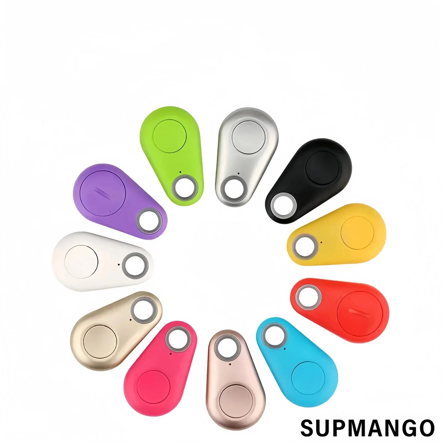 Mini GPS Tracker Bluetooth Outdoor Anti-lost Device Pet Wallet Tracking Two-Way Positioning LOS/Android Smart Locator Accessorie Jes Mart
