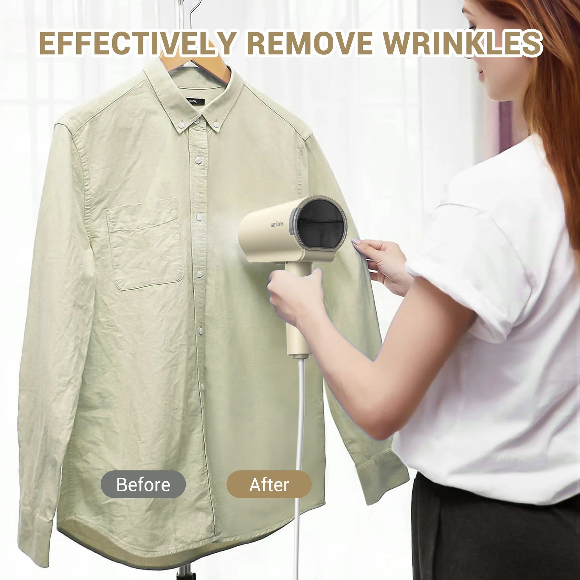 Electric Hanging Steam Cleaner Garment Steamers Iron for Home Travel Mite Removal handheld Steamer Garment Ironing Clothes Jes Mart