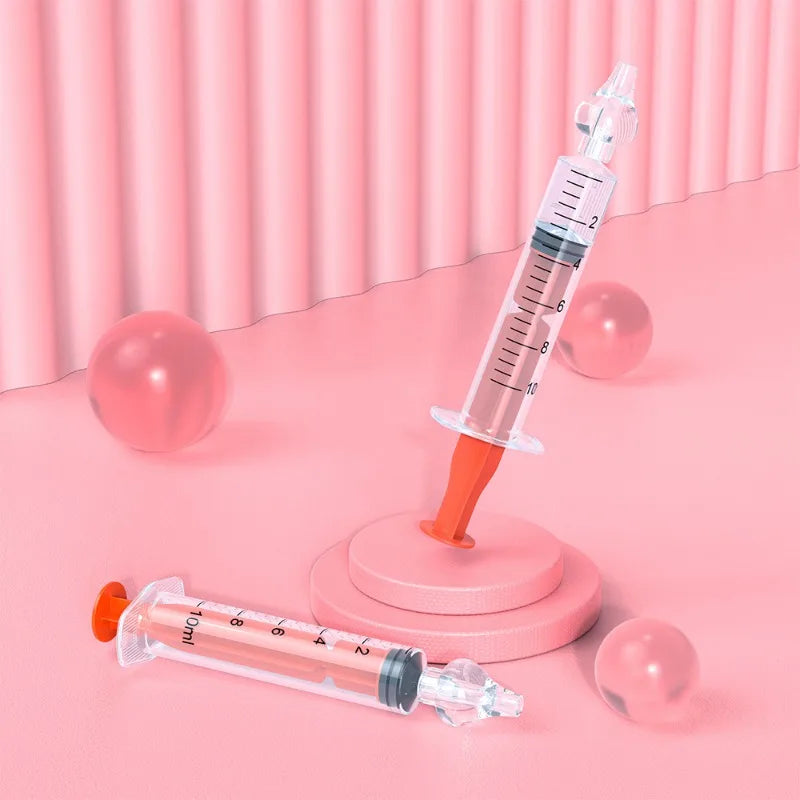 Silicone Baby Nasal Aspirator Syringe Baby Nose Cleaner Kids Rhinitis Nasal Washer Reusable Nasal Irrigator Washing for Children Jes Mart