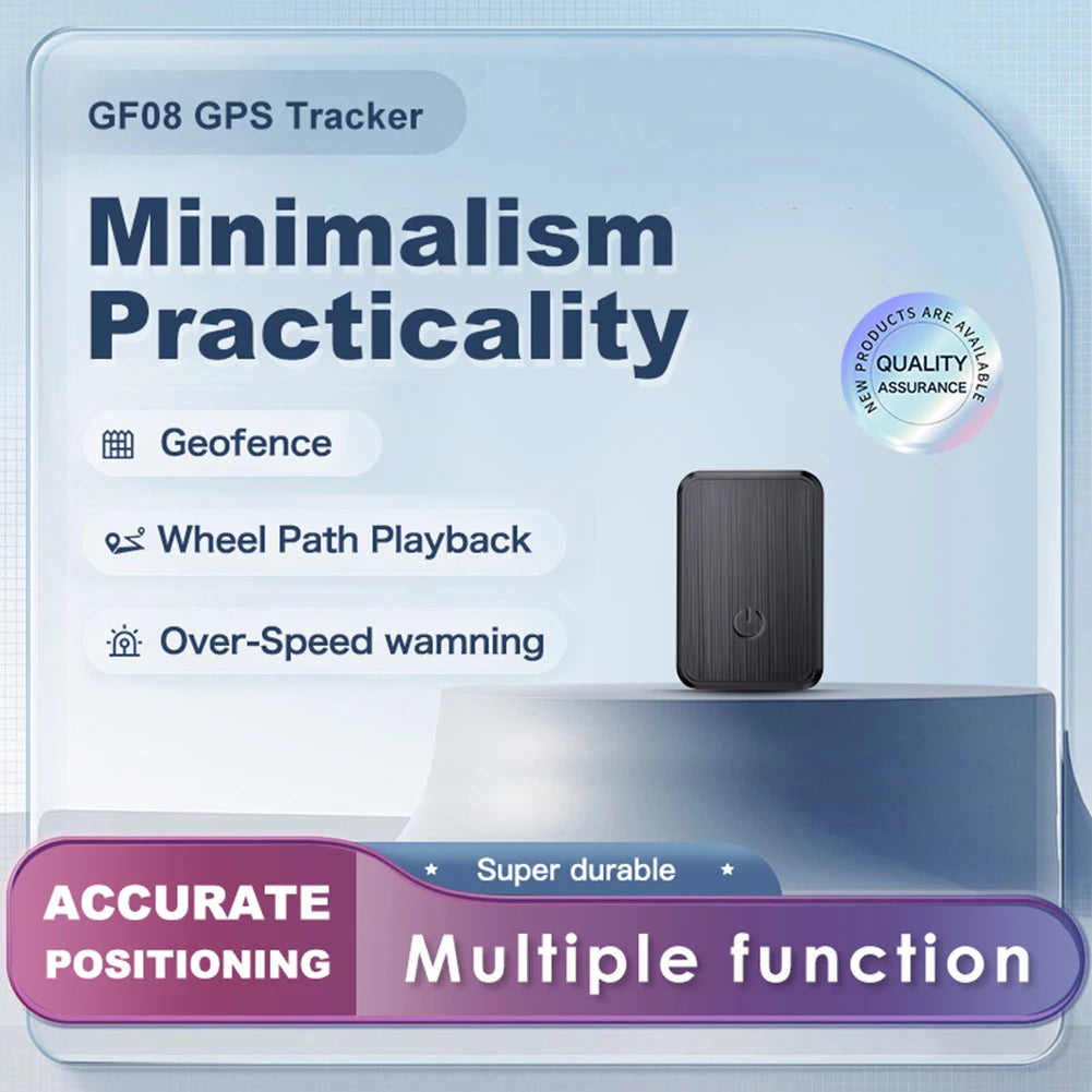 Kids Pet Real Sponsored  GPS Dog Tracker - Real-time Pet Tracker Collar - Waterproof Dog GPS Tracker- Time Tracking Mini Magnetic GPS Tracker SIM Message Positioner Tracker Mini GPS Locator Jes Mart