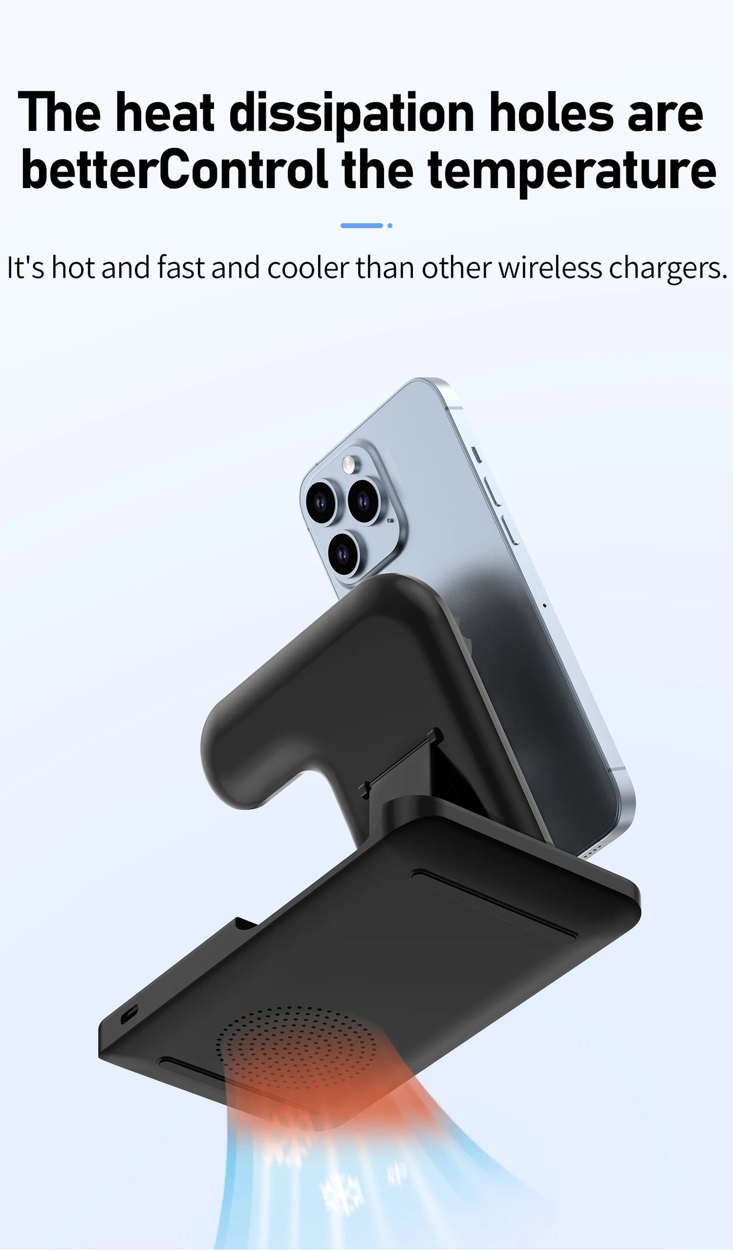 3 in 1 Wireless Charger Stand Pad For iPhone 17 16 15 14 13 12 X Max Foldable Fast Charging Station Dock For IWatch 8 7 SE AirPods Pro Jes Mart