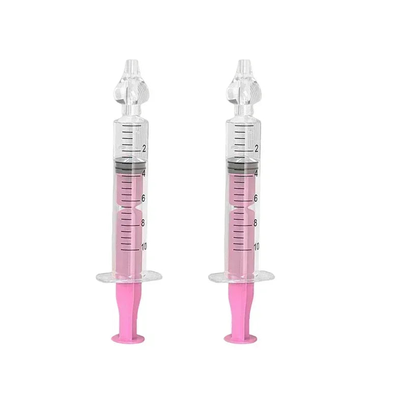 Silicone Baby Nasal Aspirator Syringe Baby Nose Cleaner Kids Rhinitis Nasal Washer Reusable Nasal Irrigator Washing for Children Jes Mart