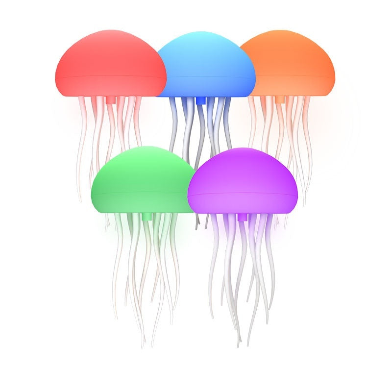 Jellyfish Mood Lamp LED Jellyfish Night Light Portable Jellyfish Lamp Jellyfish Decorations Smart Table Lamp For Bedside Desk Jes Mart