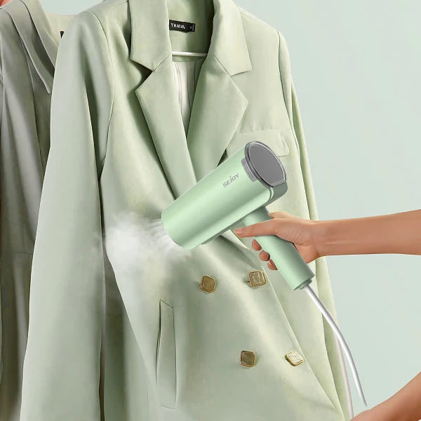 Sejoy Handheld Garment Steamers 150ml Portable Fabric Steamer Fast-Heat 1000W Steam Iron Cleaner for Home Travelling 220v/110v Jes Mart