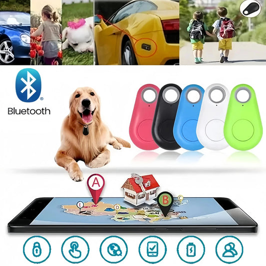 Mini GPS Tracker Bluetooth Outdoor Anti-lost Device Pet Wallet Tracking Two-Way Positioning LOS/Android Smart Locator Accessorie Jes Mart